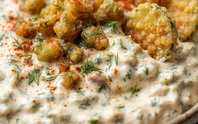 Easy Fried Pickle Dip (Dairy-Free Option)
