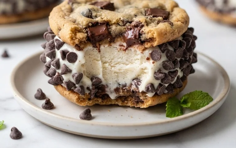 Cookie Ice Cream Sandwiches (Like a Chipwich!)