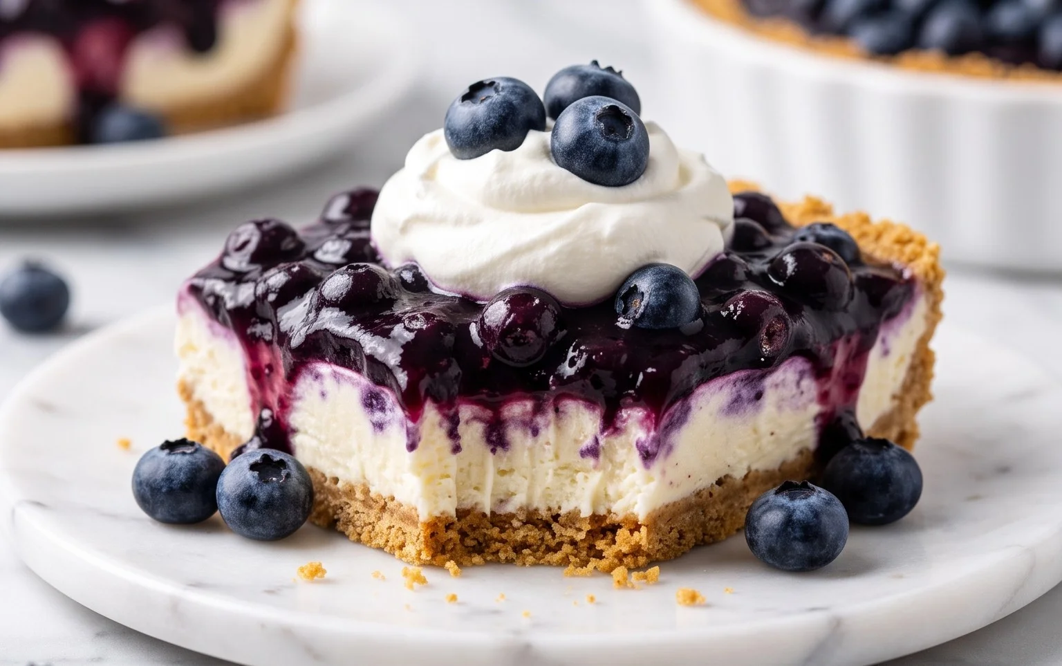 No-Bake Blueberry Yum Yum