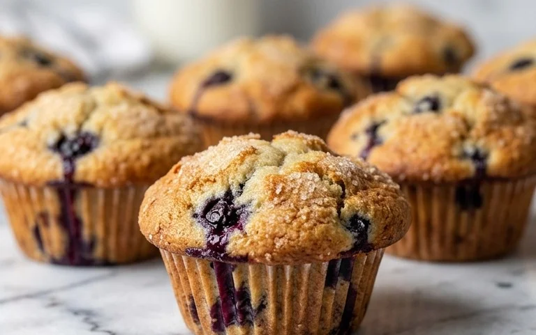 Homemade Blueberry Muffins