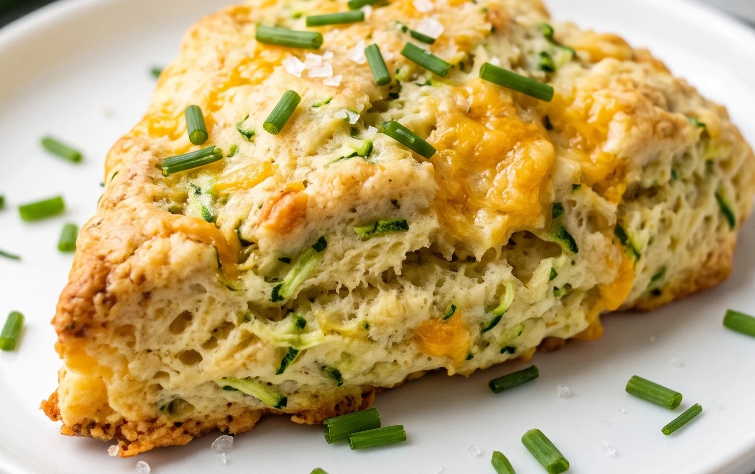 Zucchini Cheddar Scones