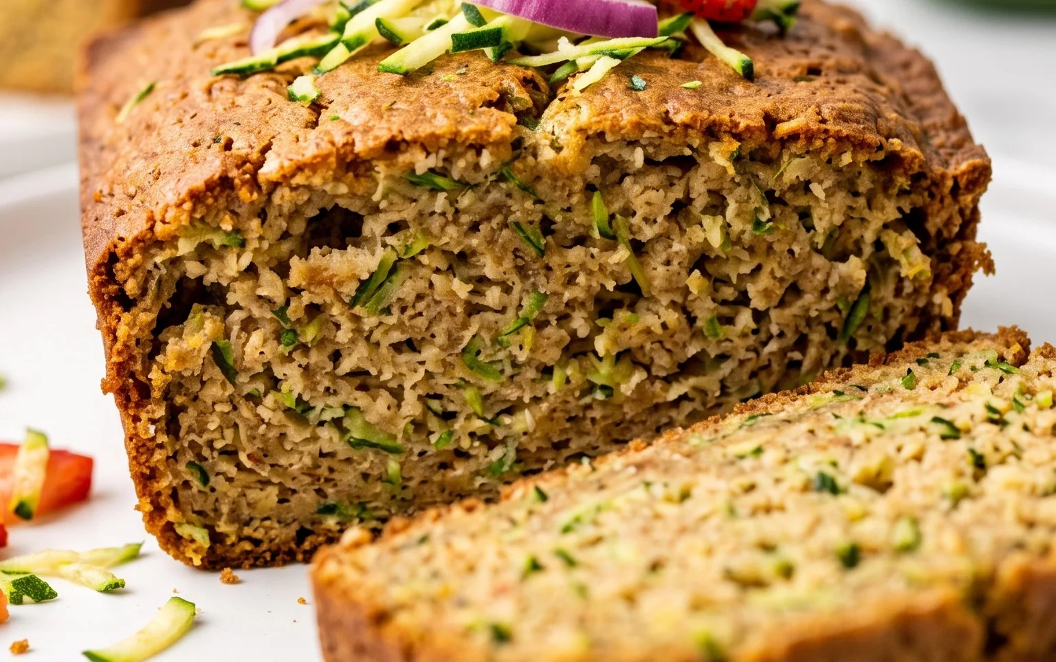 Low Sugar Zucchini Bread