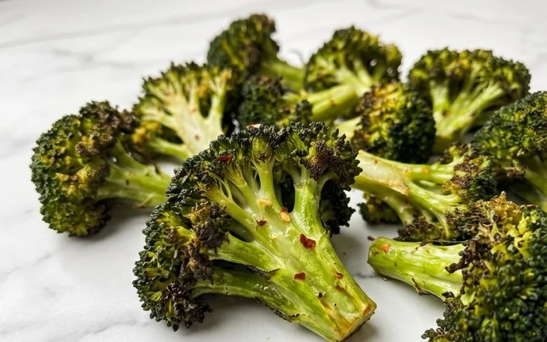 Oven Roasted Broccoli (Baked Broccoli)