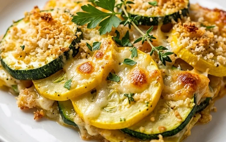 Zucchini and Squash Casserole Recipe