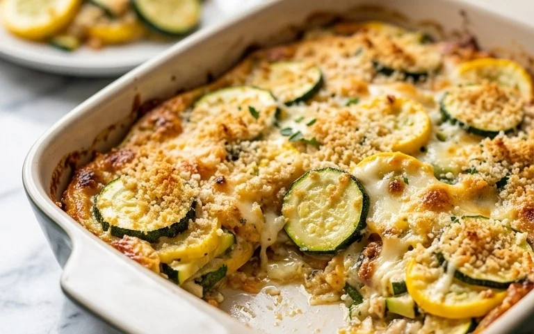 Zucchini and Squash Casserole Recipe