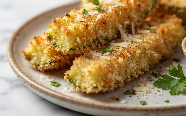Baked Parmesan Zucchini Fries
