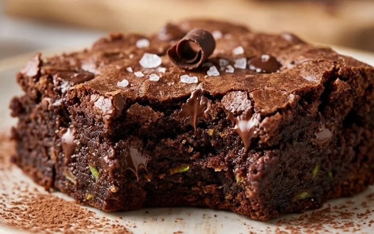 Secretly Healthy Zucchini Brownies